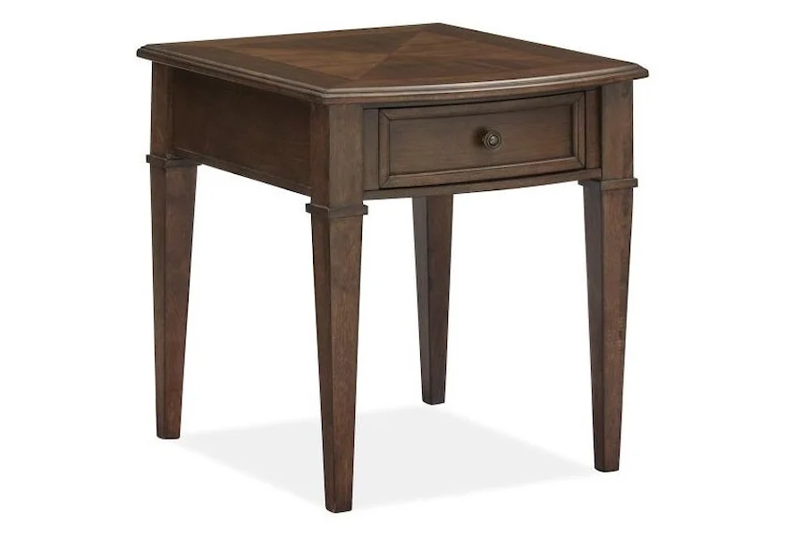 Wilton Rectangular End Table by Magnussen Home at Esprit Decor Home Furnishings